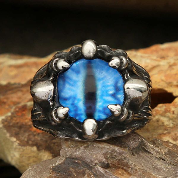 cluster rings vintage claw demon eye dragon ring for men punk hip hop stainless steel dragon claw skull rings fashion jewelry creative gift, Golden;silver
cluster rings vintage claw demon eye dragon ring for men punk hip hop stainless steel dragon claw skull rings fashion jewelry creative gift, Golden;silver