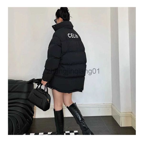 designer celins down puffer jacket mens womens winter fashion brands vintage luxe stand collar thickened loose length cotton large parkas, Black
designer celins down puffer jacket mens womens winter fashion brands vintage luxe stand collar thickened loose length cotton large parkas, Black