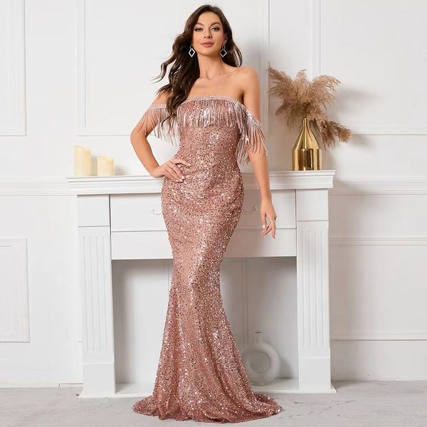special occasion dresses off shoulder empire high waist strapless sequined fringe backless party dress dn80128, Red
special occasion dresses off shoulder empire high waist strapless sequined fringe backless party dress dn80128, Red