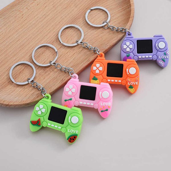 key rings 2021 fruit gamepad controller machine holder joystick key chains for women men rubber fob trinket cute car ring pendant l221010, Slivery;golden
key rings 2021 fruit gamepad controller machine holder joystick key chains for women men rubber fob trinket cute car ring pendant l221010, Slivery;golden
