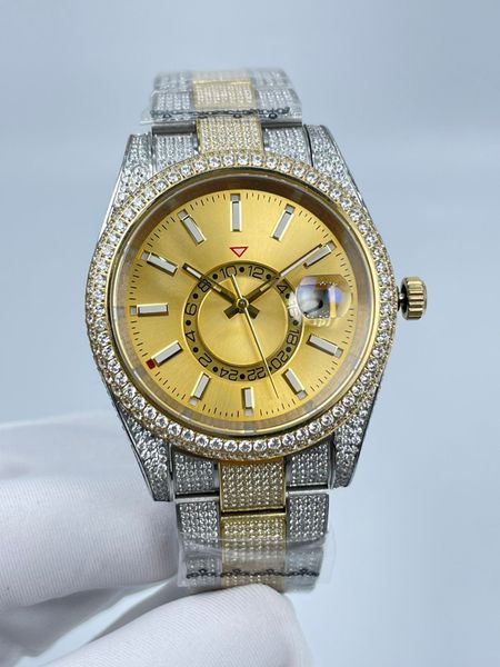 diamond watch for men or woemen automatic movement watches designer wristwatch aaa sapphire glass montre de luxe orologio mechanical reloj, Slivery;golden
diamond watch for men or woemen automatic movement watches designer wristwatch aaa sapphire glass montre de luxe orologio mechanical reloj, Slivery;golden