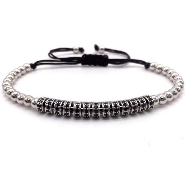 beaded strands fashion long tube men bracelet adjustable 4mm metal braided macrame bead bracelet for men women jewelry gift l221012, Black
beaded strands fashion long tube men bracelet adjustable 4mm metal braided macrame bead bracelet for men women jewelry gift l221012, Black