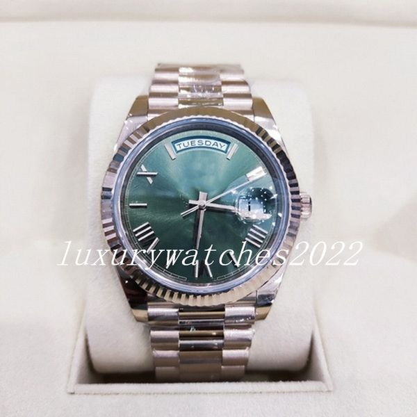 nf maker watch for man green roman dial 36mm/41mm rose gold stainless steel 904l automatic mechanical sapphire fashion men's business w, Slivery;brown
nf maker watch for man green roman dial 36mm/41mm rose gold stainless steel 904l automatic mechanical sapphire fashion men's business w, Slivery;brown