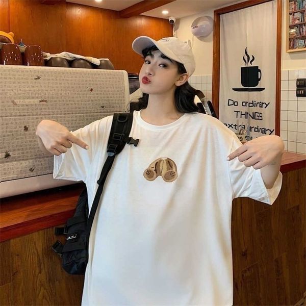 summer mens t shirt palm designer sweatshirt oversize short sleeve t-shirt 3d bear men women fashion hip-hop pullover sports tee, White;black
summer mens t shirt palm designer sweatshirt oversize short sleeve t-shirt 3d bear men women fashion hip-hop pullover sports tee, White;black