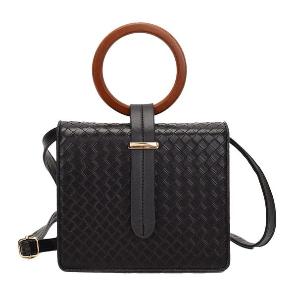 crossbody woven bag women small squar leather wooden handle flap shoulder messenger bags casual protable handbags black
crossbody woven bag women small squar leather wooden handle flap shoulder messenger bags casual protable handbags black