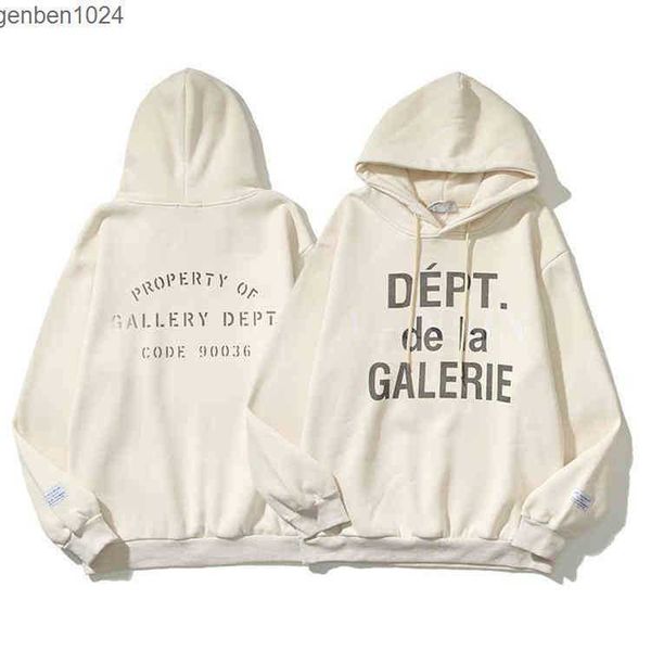 men's women's hoodies sweatshirts 2022 designer galley luxury dept autumn and winter gary letter printed hip hop casual cloth, Black
men's women's hoodies sweatshirts 2022 designer galley luxury dept autumn and winter gary letter printed hip hop casual cloth, Black