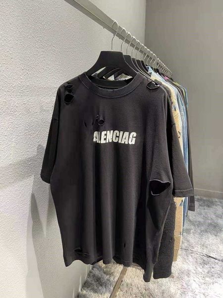 fashion brand designer t shirt letter perforated short sleeve loose casual men's clothing crescent black, White;black
fashion brand designer t shirt letter perforated short sleeve loose casual men's clothing crescent black, White;black