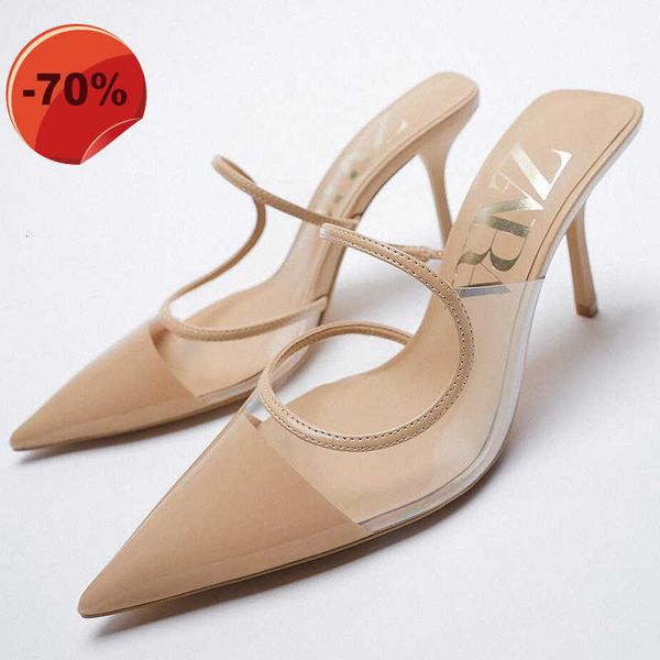dress shoes women 's high heels single shoe sandals versatile elegant plastic material splicing pointed thin heel za spring sho apricot, Black
dress shoes women 's high heels single shoe sandals versatile elegant plastic material splicing pointed thin heel za spring sho apricot, Black
