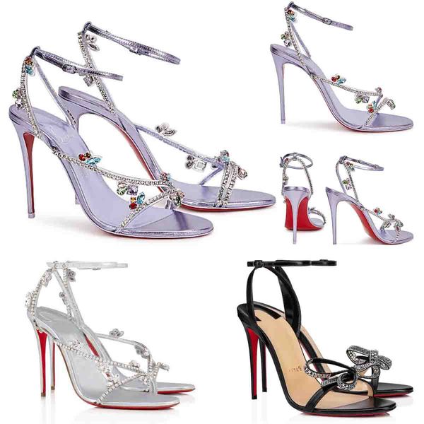 luxury women jewel queen 100mm sandal reds sole high heels rhinstone strap shoes butterfly decoration strass heel adorned leather 35-43, Black
luxury women jewel queen 100mm sandal reds sole high heels rhinstone strap shoes butterfly decoration strass heel adorned leather 35-43, Black