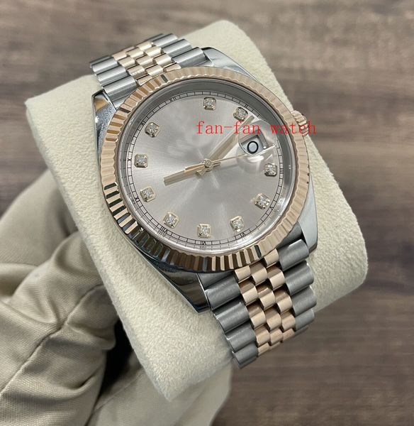 2022 super factory 41mm 904l stainless steel sundust diamond automatic 3235 movement set-dialmen's watch126331 wristwatches waterproof, Slivery;brown
2022 super factory 41mm 904l stainless steel sundust diamond automatic 3235 movement set-dialmen's watch126331 wristwatches waterproof, Slivery;brown
