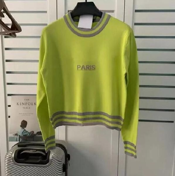 2023 fashion designer sweater womens sweaters round neck stripe jumper jacquard letter knitted long sleeved cardigan casual knitwear slim fi, White;black
2023 fashion designer sweater womens sweaters round neck stripe jumper jacquard letter knitted long sleeved cardigan casual knitwear slim fi, White;black