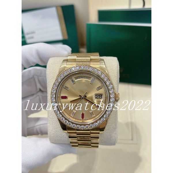 classic fashion watch 40mm dial v5 version 18k gold automatic mechanical movement sapphire double calendar 904l fine steel folding clasp wri, Slivery;brown
classic fashion watch 40mm dial v5 version 18k gold automatic mechanical movement sapphire double calendar 904l fine steel folding clasp wri, Slivery;brown