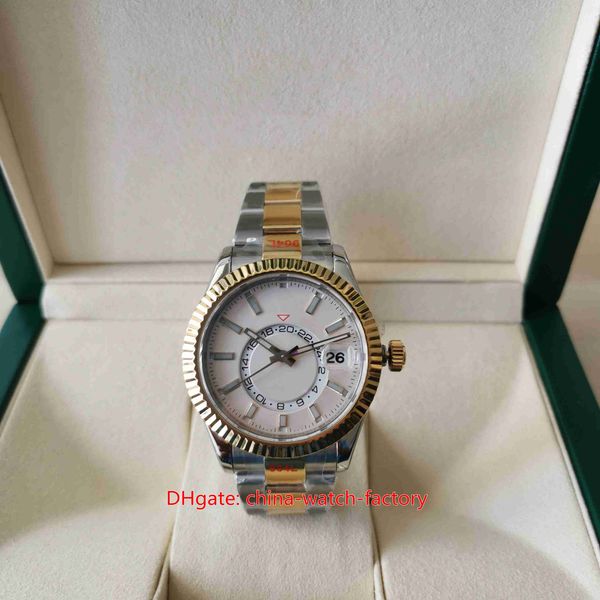 k6f maker mens watch super quality cal.9001 movement 42mm sky-dweller 326933 18k gold month calendar gmt world time mechanical automatic men, Slivery;brown
k6f maker mens watch super quality cal.9001 movement 42mm sky-dweller 326933 18k gold month calendar gmt world time mechanical automatic men, Slivery;brown
