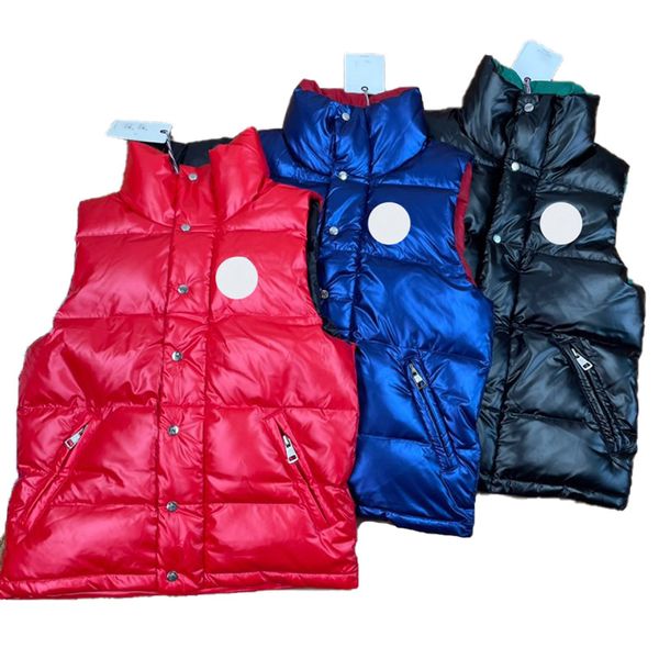 designer mens vests down vests women's stand collar waterproof short vest ankle couple embroidered badge simple fashion lightweight coa, Black;white
designer mens vests down vests women's stand collar waterproof short vest ankle couple embroidered badge simple fashion lightweight coa, Black;white