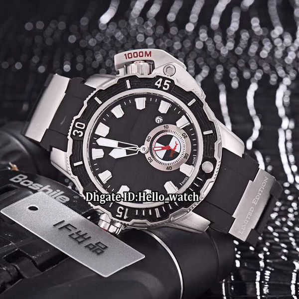 new 46mm maxi marine diver 3203-500le-3/93-hammer black dial automatic mens watch silver case rubber strap sport getns watches
new 46mm maxi marine diver 3203-500le-3/93-hammer black dial automatic mens watch silver case rubber strap sport getns watches