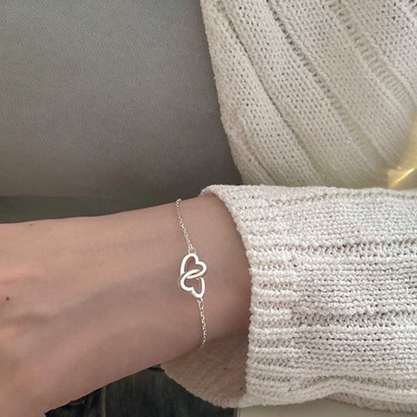 beaded strands new silver color double heart bracelet bangle for women fine fashion jewelry wedding party gift 2022 l221012, Black
beaded strands new silver color double heart bracelet bangle for women fine fashion jewelry wedding party gift 2022 l221012, Black