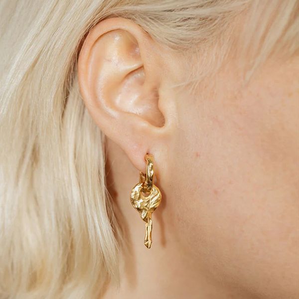 french ins niche design stud detachable key earrings personality tide cold style temperament women's jewelry accessories, Golden;silver
french ins niche design stud detachable key earrings personality tide cold style temperament women's jewelry accessories, Golden;silver