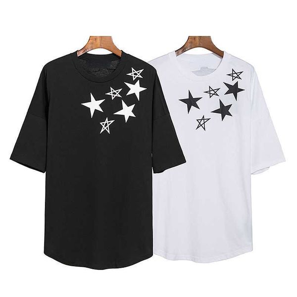 summer mens t shirt palm designer sweatshirt oversize short sleeve t-shirt five pointed star print men women hip-hop pullover sports tee, White;black
summer mens t shirt palm designer sweatshirt oversize short sleeve t-shirt five pointed star print men women hip-hop pullover sports tee, White;black