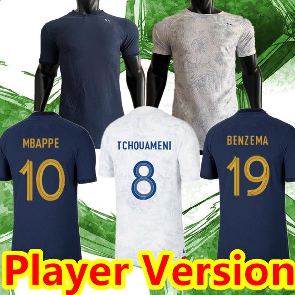 player version 2022 france benzema mbappe soccer jerseys french kante pogba kounde giroud guendouzi kimpembe 22 23 pavaro maillot de footbal, Black;yellow
player version 2022 france benzema mbappe soccer jerseys french kante pogba kounde giroud guendouzi kimpembe 22 23 pavaro maillot de footbal, Black;yellow