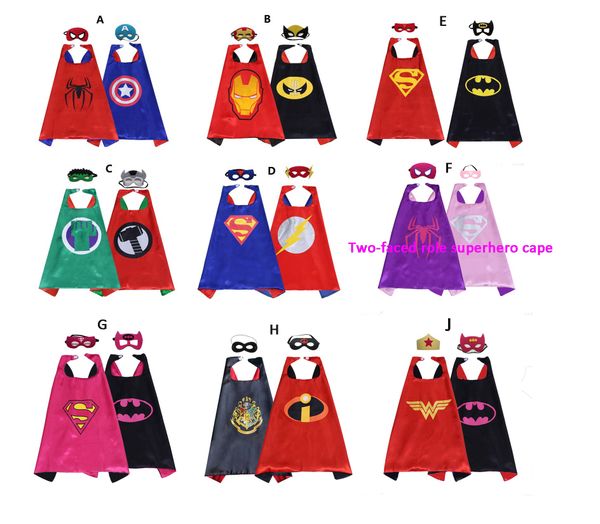 double-sided printed theme costumes two-faced role superhero cape and mask satin cosplay kids for 3-12t halloween christmas party favors bir, Black;red
double-sided printed theme costumes two-faced role superhero cape and mask satin cosplay kids for 3-12t halloween christmas party favors bir, Black;red