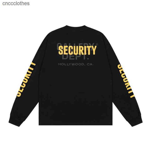 men's hoodies sweatshirts 2022 designer galley luxury dept security yellow lettered long sleeve bottomed t-shirt clothes unisex, Black
men's hoodies sweatshirts 2022 designer galley luxury dept security yellow lettered long sleeve bottomed t-shirt clothes unisex, Black