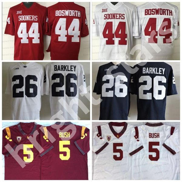 ncaa oklahoma football jersey 44 brian bosworth 26 saquon barkley penn state usc trojans 5 reggie bush white red mens college football jerse, Black
ncaa oklahoma football jersey 44 brian bosworth 26 saquon barkley penn state usc trojans 5 reggie bush white red mens college football jerse, Black