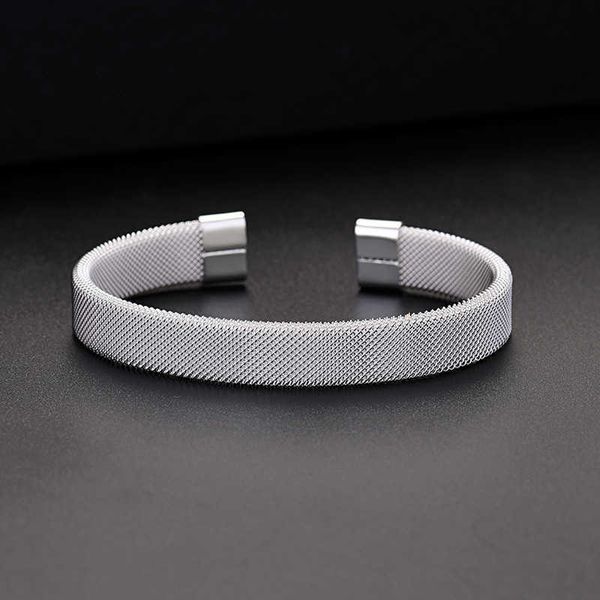 beaded strands 925 sterling silver fashion silver mesh women solid lady bangle jewelry charm cuff men bracelet jewelry gift l221012, Black
beaded strands 925 sterling silver fashion silver mesh women solid lady bangle jewelry charm cuff men bracelet jewelry gift l221012, Black
