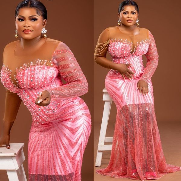 2022 arabic aso ebi beaded crystals prom dresses luxurious mermaid evening formal party second reception birthday engagement gowns dress zj7, Black
2022 arabic aso ebi beaded crystals prom dresses luxurious mermaid evening formal party second reception birthday engagement gowns dress zj7, Black