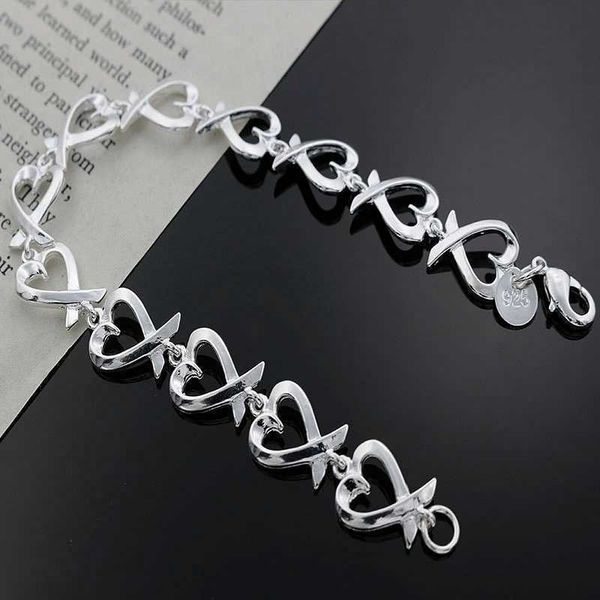 beaded strands korean trend 925 sterling silver fine heart kelp fashion bracelet for woman fashion luxury jewelry wedding party christmas gi, Black
beaded strands korean trend 925 sterling silver fine heart kelp fashion bracelet for woman fashion luxury jewelry wedding party christmas gi, Black