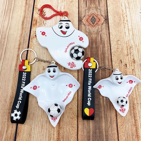 collectable 2022 qatar world cup mascot light-emitting keychain flashing light pendant small gift soccer peripheral souvenirs
collectable 2022 qatar world cup mascot light-emitting keychain flashing light pendant small gift soccer peripheral souvenirs