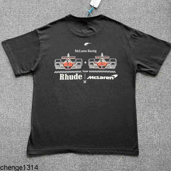 men's casual shirts rhude / mclaren formula racing print high fashion short loose sleeve t-shirt spot goods, White;black
men's casual shirts rhude / mclaren formula racing print high fashion short loose sleeve t-shirt spot goods, White;black