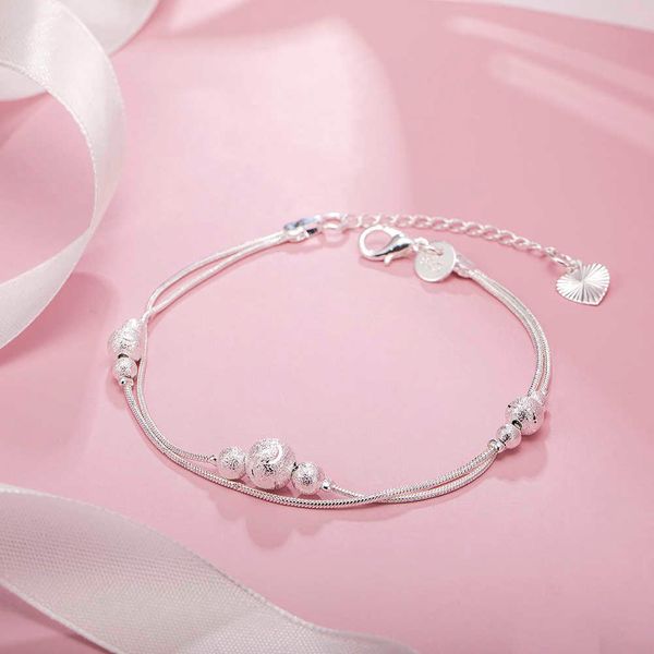 beaded strands street fashion 925 stamp silver romantic lucky beads chain bracelet for women party wedding accessories fine jewelry gifts l2, Black
beaded strands street fashion 925 stamp silver romantic lucky beads chain bracelet for women party wedding accessories fine jewelry gifts l2, Black