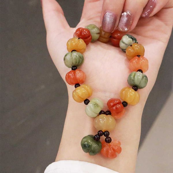 beaded strands 12mm natural golden silk jade garnet multicolor pumpkin beads beaded strand bracelets for women fine jewelry ybr757 l221012, Black
beaded strands 12mm natural golden silk jade garnet multicolor pumpkin beads beaded strand bracelets for women fine jewelry ybr757 l221012, Black