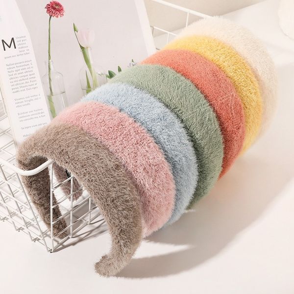 korean winter imitation mink headbands hairband warm girl pressure wash hair hoop women hair accessories head bands, Slivery;white
korean winter imitation mink headbands hairband warm girl pressure wash hair hoop women hair accessories head bands, Slivery;white