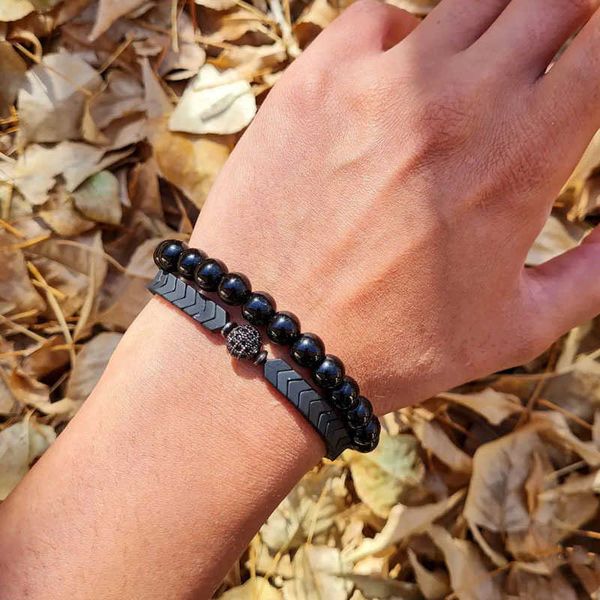 beaded strands 2022 fashion new ball charm men bracelet handmade classic arrow hematite bead bracelet for men jewelry gift l221012, Black
beaded strands 2022 fashion new ball charm men bracelet handmade classic arrow hematite bead bracelet for men jewelry gift l221012, Black