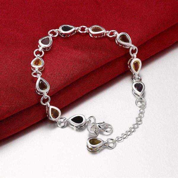 beaded strands gift 925 sterling silver charm bracelets zircon luxurious chain crystal stone jewelry fashion for women wedding lady l221012, Black
beaded strands gift 925 sterling silver charm bracelets zircon luxurious chain crystal stone jewelry fashion for women wedding lady l221012, Black
