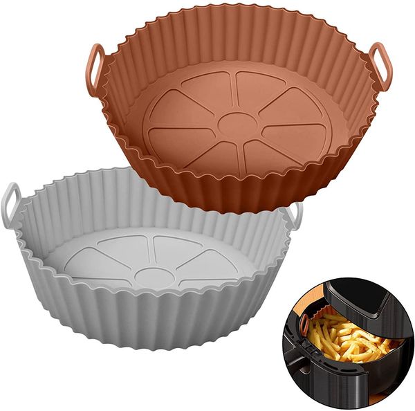 reusable silicone air fryer pot liner pastry tools easy to clean heat resistant liners no more harsh cleaning basket 1223265
reusable silicone air fryer pot liner pastry tools easy to clean heat resistant liners no more harsh cleaning basket 1223265