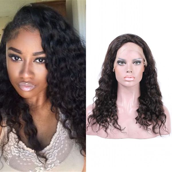 brazilian human hair wigs for women natural color loose deep wave lace front wig with baby hair, Black;brown
brazilian human hair wigs for women natural color loose deep wave lace front wig with baby hair, Black;brown