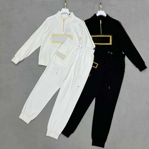 women's two piece pants tracksuits casual print sweatpants hoodies sets woman classic pattern long sleeves tracksuit stylish autumn sui, White
women's two piece pants tracksuits casual print sweatpants hoodies sets woman classic pattern long sleeves tracksuit stylish autumn sui, White