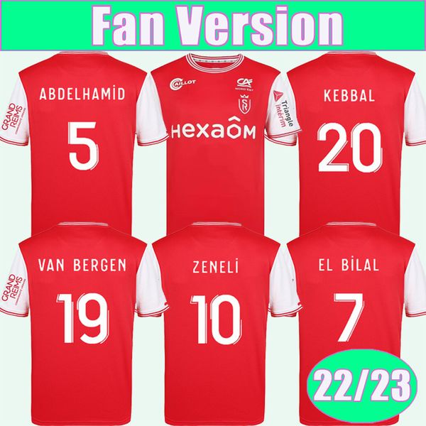 22 23 stade de reims mens soccer jerseys zeneli zeneli kebbal foket abdelhamid cassama gravillon el bilal home football shirt short sleeve u, Black;yellow
22 23 stade de reims mens soccer jerseys zeneli zeneli kebbal foket abdelhamid cassama gravillon el bilal home football shirt short sleeve u, Black;yellow