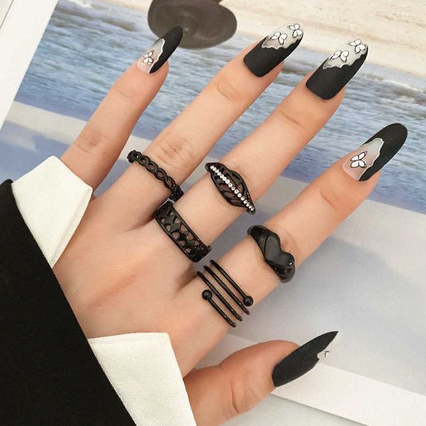 cluster rings kisswife punk heart infinity rings set for women men metal crystal hollow leaf finger rings fashion jewelry party gifts bijoux, Golden;silver
cluster rings kisswife punk heart infinity rings set for women men metal crystal hollow leaf finger rings fashion jewelry party gifts bijoux, Golden;silver