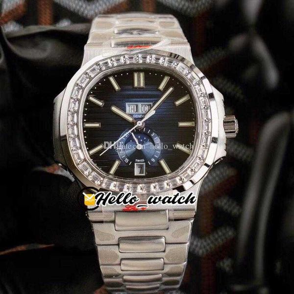 40.5mm yr 5726 sport watches annual calendar 5726a cal.324 s qa automatic mens watch d-blue textured dial stainless steel diamond bezel
40.5mm yr 5726 sport watches annual calendar 5726a cal.324 s qa automatic mens watch d-blue textured dial stainless steel diamond bezel