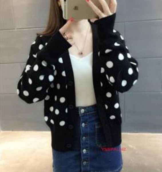 women's sweaters v-neck for cardigan long sleeve autumn and winter fashion loose oversized casual top, White;black
women's sweaters v-neck for cardigan long sleeve autumn and winter fashion loose oversized casual top, White;black