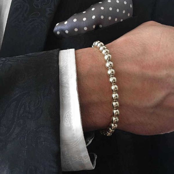 beaded strands 2022 new classic round bead men bracelet fashion handmade 6 8mm strand bead bracelet for men jewelry gift l221012, Black
beaded strands 2022 new classic round bead men bracelet fashion handmade 6 8mm strand bead bracelet for men jewelry gift l221012, Black