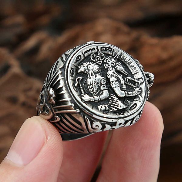 cluster rings vintage egyptian mythology anubis ring for men ancient egyptian totem stainless steel biker rings gift jewelry dropshipping l2, Golden;silver
cluster rings vintage egyptian mythology anubis ring for men ancient egyptian totem stainless steel biker rings gift jewelry dropshipping l2, Golden;silver