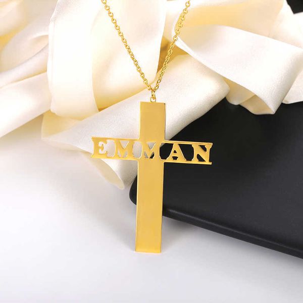 pendant necklaces customized cross name necklace personalized nameplate jesus christian choker necklace stainless steel religious jewelry l2, Silver
pendant necklaces customized cross name necklace personalized nameplate jesus christian choker necklace stainless steel religious jewelry l2, Silver