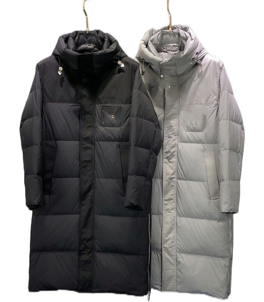 men's down & parkas european designer designs business super long hooded warm down jackett, Black
men's down & parkas european designer designs business super long hooded warm down jackett, Black