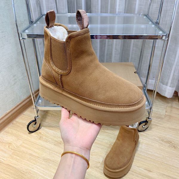 winter australia snow boot platform australian boots designer woman warm fuzzy mule warm ankle booties shoes eu43, Black
winter australia snow boot platform australian boots designer woman warm fuzzy mule warm ankle booties shoes eu43, Black