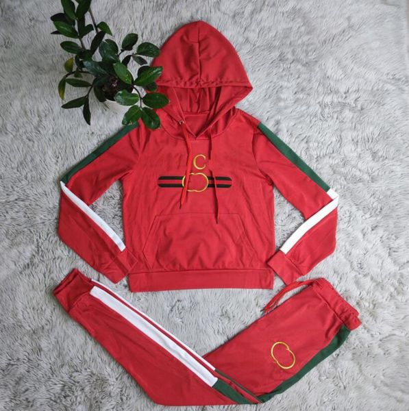 ggity new fashion tracksuits long sleeve red and green stripe splicing hooded sweatshirts 2 piece set casual sport suit women luxury tracksu, Gray
ggity new fashion tracksuits long sleeve red and green stripe splicing hooded sweatshirts 2 piece set casual sport suit women luxury tracksu, Gray