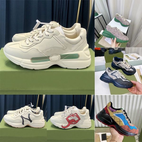 luxurious vintage platform casual shoes designer rhyton sneakers classic booster sneakers men women strawberry wave sneaker daddy sneakers t, Black
luxurious vintage platform casual shoes designer rhyton sneakers classic booster sneakers men women strawberry wave sneaker daddy sneakers t, Black